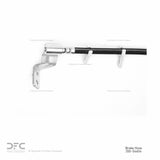 Dynamic Friction 1997-2004 Ford F-250 Super Duty 4WD Front Left Brake Hose by Dynamic Friction Company 350-54404
