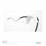 Dynamic Friction 2007-2010 Ford F-250 Super Duty 4WD Front Left Brake Hose by Dynamic Friction Company 350-54422