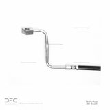 Dynamic Friction 2007-2010 Ford F-350 Super Duty 4WD Front Left Brake Hose by Dynamic Friction Company 350-54430