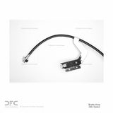 Dynamic Friction 2010-2013 Ford F-550 Super Duty Front Right/Front Right Brake Hose by Dynamic Friction Company 350-54443
