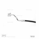 Dynamic Friction 2010-2016 Ford F-450 Super Duty Front Left Brake Hose by Dynamic Friction Company 350-54446