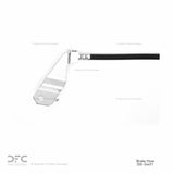 Dynamic Friction 1978-1979 Ford F-20100 4WD Front-up Brake Hose by Dynamic Friction Company 350-54491