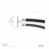 Dynamic Friction 2000-2003 Fleetwood Bounder (Except Bounder CLassic) Rear Upper Brake Hose by Dynamic Friction Company 350-54542