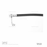 Dynamic Friction 2010-2016 Ford F-250 Super Duty 4WD Rear Left lo Brake Hose by Dynamic Friction Company 350-54658
