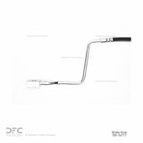 Dynamic Friction 1988-1996 Ford F-1953 Motorhome Chassis Front Left Brake Hose by Dynamic Friction Company 350-54717