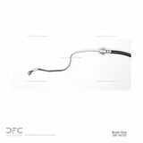 Dynamic Friction 1980-1983 Ford F600 Conventional (w/Front Drum Brakes) Fr Frwd L/Fr L Up Brake Hose by Dynamic Friction Company 350-54725