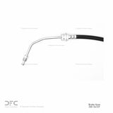 Dynamic Friction 1980-1983 Ford B700 Bus Chassis (w/Front Drum Brakes) Fr L Up Brake Hose by Dynamic Friction Company 350-54729