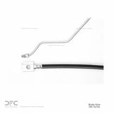 Dynamic Friction 1988-1998 Ford F-550 Super Duty Rr R Lo/Rear Right lo/Rear Upper Brake Hose by Dynamic Friction Company 350-54746