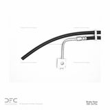 Dynamic Friction 1997-1998 Ford F-450 Super Duty Rear-up/Rear Upper Brake Hose by Dynamic Friction Company 350-54754