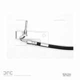 Dynamic Friction 1998-2000 Lincoln Town Car Rear Left Brake Hose by Dynamic Friction Company 350-55023