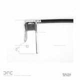 Dynamic Friction 1990-1990 Lincoln Mark II Rear Left lo Brake Hose by Dynamic Friction Company 350-55027