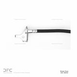 Dynamic Friction 2005-2012 Acura RL Rear Left Brake Hose by Dynamic Friction Company 350-58050