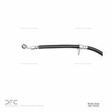 Dynamic Friction 1988-1991 Honda Prelude Front Left Brake Hose by Dynamic Friction Company 350-59020