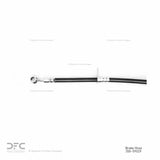 Dynamic Friction 1988-1990 Honda Prelude Front Left Brake Hose by Dynamic Friction Company 350-59029