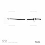Dynamic Friction 1992-1997 Honda Civic Front Left Brake Hose by Dynamic Friction Company 350-59034