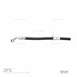Dynamic Friction 2006-2011 Acura CSX Rear Left Brake Hose by Dynamic Friction Company 350-59170