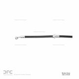 Dynamic Friction 1991-1994 Nissan Sentra Front Left Brake Hose by Dynamic Friction Company 350-67038