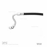 Dynamic Friction 2004-2007 Infiniti QX56 Front Left Brake Hose by Dynamic Friction Company 350-67064