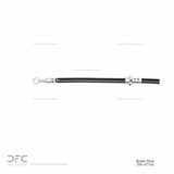 Dynamic Friction 2013-2018 Nissan Altima Front Right Brake Hose by Dynamic Friction Company 350-67104