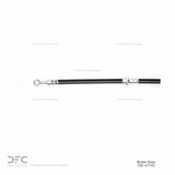 Dynamic Friction 2013-2018 Nissan Altima Front Left Brake Hose by Dynamic Friction Company 350-67105