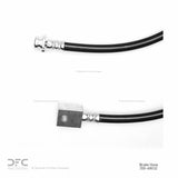 Dynamic Friction 2011-2014 Infiniti M35H Front Right/Front Right up Brake Hose by Dynamic Friction Company 350-68032
