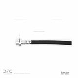Dynamic Friction 2013-2023 Mitsubishi Outlander Rear Left up Brake Hose by Dynamic Friction Company 350-72064