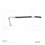 Dynamic Friction 2005-2015 Toyota Tacoma Front Left Brake Hose by Dynamic Friction Company 350-76065