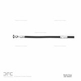 Dynamic Friction 1983-1992 Ford Probe Front Brake Hose by Dynamic Friction Company 350-80005