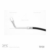 Dynamic Friction 2006-2010 Hummer H3 Front Right Brake Hose by Dynamic Friction Company 350-93008