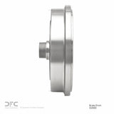 Dynamic Friction 1976-1984 Porsche 924 Rear True Balanced Brake Drum (282x12.1 Solid) by Dynamic Friction Company 365-02000