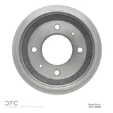 Dynamic Friction 1995-1996 Hyundai Accent Rear True Balanced Brake Drum (258x10 Solid) by Dynamic Friction Company 365-03008