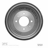 Dynamic Friction 1999-2002 Hyundai Sonata Rear True Balanced Brake Drum (262x10 Solid) by Dynamic Friction Company 365-03011