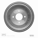 Dynamic Friction 2003-2006 Dodge Verna (Mexico) Rear True Balanced Brake Drum (262x10 Solid) by Dynamic Friction Company 365-03014