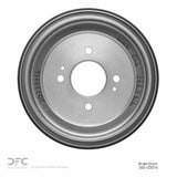 Dynamic Friction 2006-2023 Dodge Attitude (Mexico) Rear True Balanced Brake Drum (280x26.1 Vented) by Dynamic Friction Company 365-03016