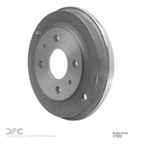 Dynamic Friction 1968-1975 Fiat 850/128 Rear/Front True Balanced Brake Drum (227x11 Solid) by Dynamic Friction Company 365-07000