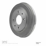 Dynamic Friction 1976-1992 Fiat 128 Rear True Balanced Brake Drum (258x22 Vented) by Dynamic Friction Company 365-07002