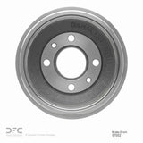 Dynamic Friction 1976-1992 Fiat 128 Rear True Balanced Brake Drum (258x22 Vented) by Dynamic Friction Company 365-07002