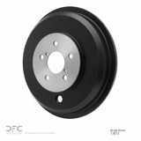 Dynamic Friction 2008 Subaru Impreza Rear True Balanced Brake Drum (290x10 Solid) by Dynamic Friction Company 365-13012