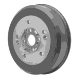 Dynamic Friction 1995-1997 Kia Sportage (USA/Canada) Rear True Balanced Brake Drum (243x20 Vented) by Dynamic Friction Company 365-21001