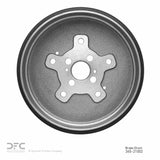 Dynamic Friction 1998-2002 Kia Sportage (USA/Canada) Rear True Balanced Brake Drum (270x10 Solid) by Dynamic Friction Company 365-21002