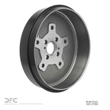 Dynamic Friction 1998-2002 Kia Sportage (USA/Canada) Rear True Balanced Brake Drum (270x10 Solid) by Dynamic Friction Company 365-21002