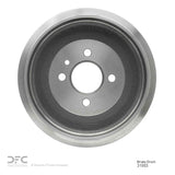Dynamic Friction 1984-1985 BMW 318i Rear True Balanced Brake Drum (272x9.4 Solid) by Dynamic Friction Company 365-31003