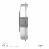 Dynamic Friction 1970-1971 BMW 2800CS Rear True Balanced Brake Drum (272x21.64 Vented) by Dynamic Friction Company 365-31004