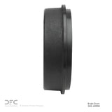 Dynamic Friction 1964-1972 Dodge Dart Front True Balanced Brake Drum (275x8.76 Solid) by Dynamic Friction Company 365-40006