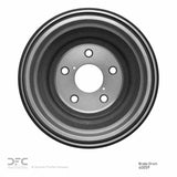Dynamic Friction 2005-2011 Dodge Dakota 4WD Rear True Balanced Brake Drum (325.5x31.75 Vented) by Dynamic Friction Company 365-40059
