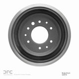Dynamic Friction 1961-1976 Chevrolet Suburban Front True Balanced Brake Drum (320x12 Solid) by Dynamic Friction Company 365-42010