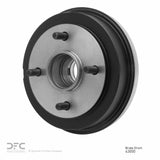Dynamic Friction 1985-1988 Dodge Colt Rear True Balanced Brake Drum (229x13 Solid) by Dynamic Friction Company 365-43000
