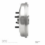 Dynamic Friction 2004-2007 Chevrolet Aveo5 Rear True Balanced Brake Drum (280x26.3 Vented) by Dynamic Friction Company 365-47005