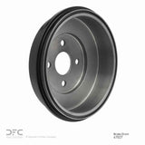Dynamic Friction 2009-2010 Chevrolet Cobalt Rear True Balanced Brake Drum (295x20 Vented) by Dynamic Friction Company 365-47027