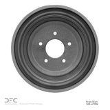 Dynamic Friction 1967-1989 Chevrolet G10 Rear True Balanced Brake Drum (355x32 Vented) by Dynamic Friction Company 365-47034